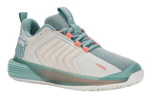 K-swiss Ultrashot 3 - blanc de blanc/nile blue/desert flower