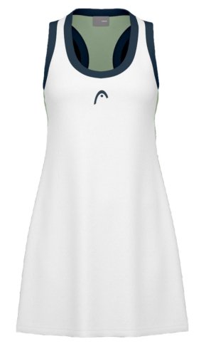 Head Play Tech Dress - white/celery green