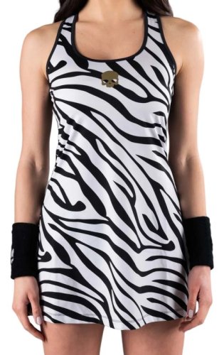 Hydrogen USA Tech Dress - white/black