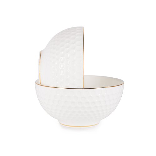 Fissman Bļodiņu komplekts NOEMI 340 ml x 2 gab. (kaula porcelāns)