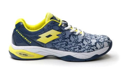 Lotto Superrapida 200 III - all white/acid yellow/dark denim