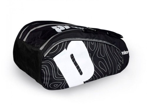 Prince Premium Padel Bag - black/silver