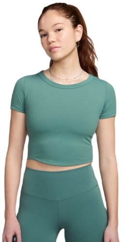 Nike One Fitted Dri-Fit Short Sleeve Top - bicoastal/black