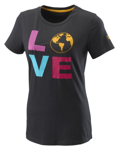 Wilson Love Earth Tech Tee W - black