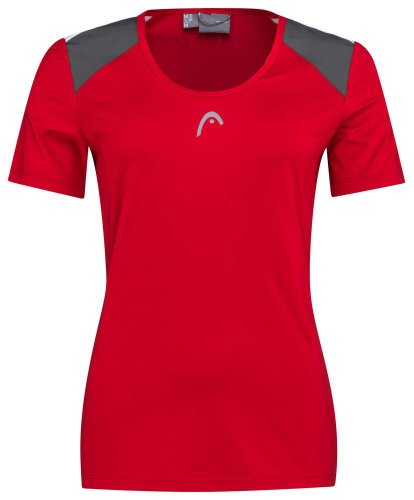 Head Club 22 Tech T-Shirt W - red