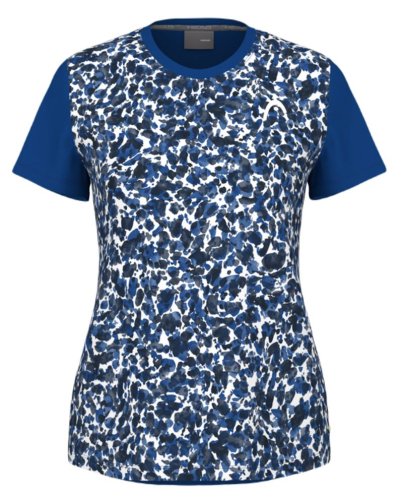 Head Tie-Break II T-Shirt - print vision white/royal