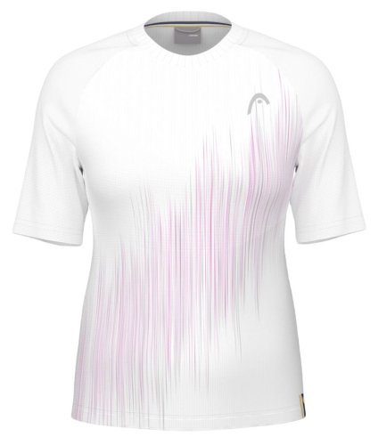 Head Performance T-Shirt - vivid pink/print perf white