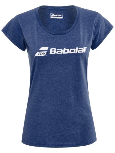 Babolat Exercise Tee Women - estate blue heather