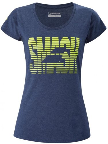 Babolat Exercise Massange Tee W - estate blue heather