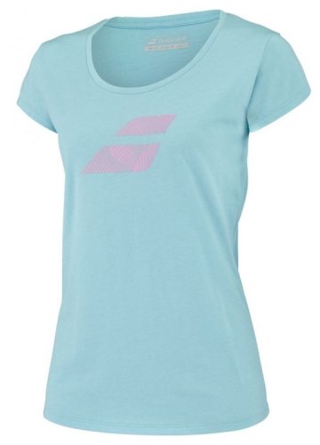 Babolat Exercise Flag Tee Woman - angel blue heather
