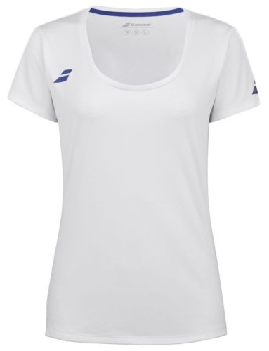 Babolat Play Cap Sleeve Top Women - white/white