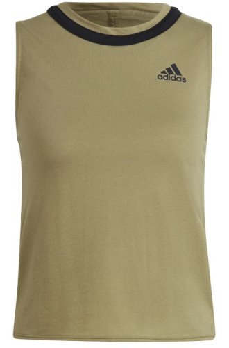 Adidas Club Knot Tank W - orbit green/black