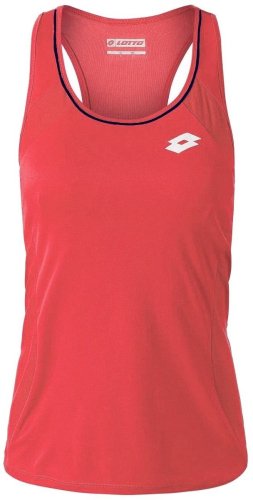 Lotto Squadra W Tank PL - red flue