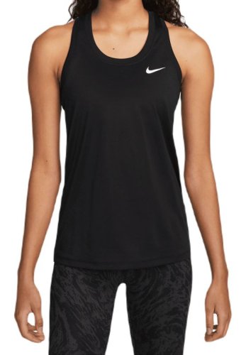 Nike Dri-Fit Racerback Tank - black/white