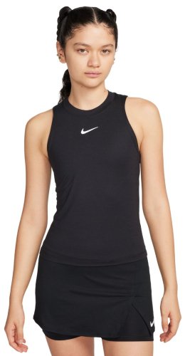 Nike Court Dri-Fit Advantage Tank - black/black/white