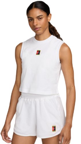 Nike Court Heritage Cropped Tennis Tank Top