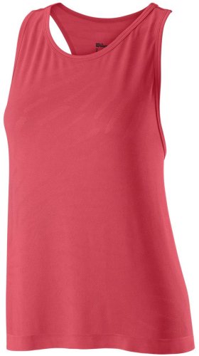 Wilson W Competition Seamless Tank - holly berry