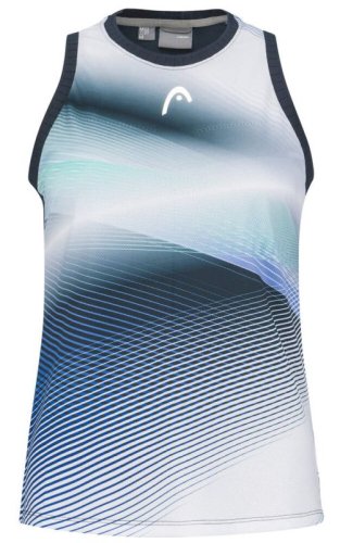 Head Performance Tank Top - navy/print perf