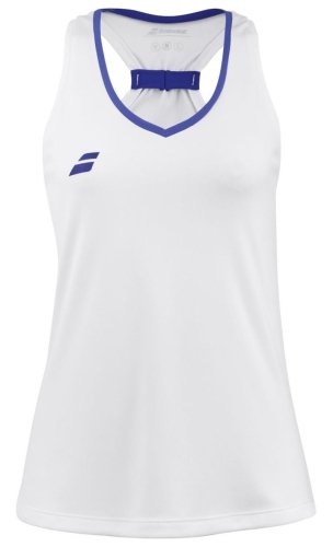 Babolat Play Tank Top Woman - white/white