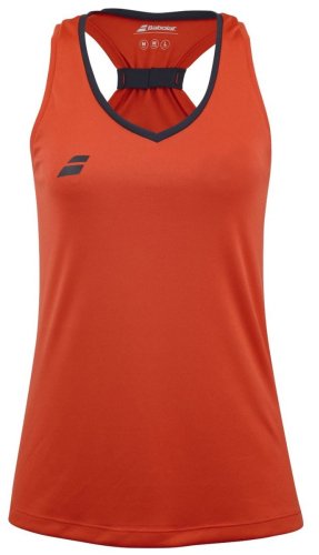 Babolat Play Tank Top Woman - fiesta red