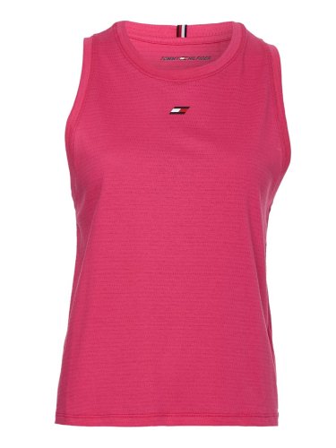 Tommy hilfiger Performance Mesh Racer Tank - eccentric magenta