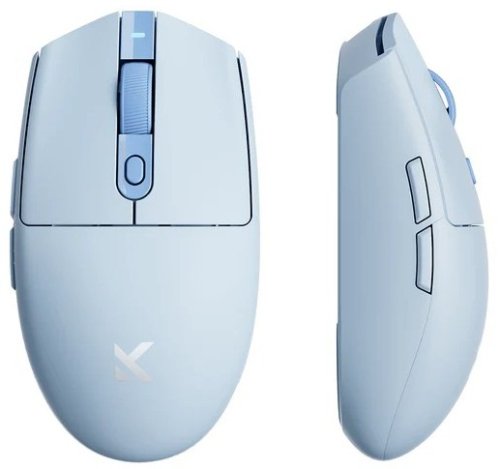 Mchose G3 V2  Wireless Gaming Mouse | 2.4GHz, BT | 800 mAH | Blue