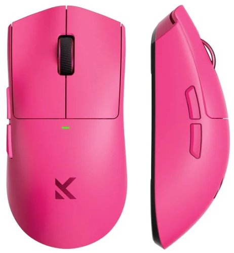 Mchose K7 Ultra Wireless Gaming Mouse | 2.4GHz, BT | 800 mAH | Rose Red