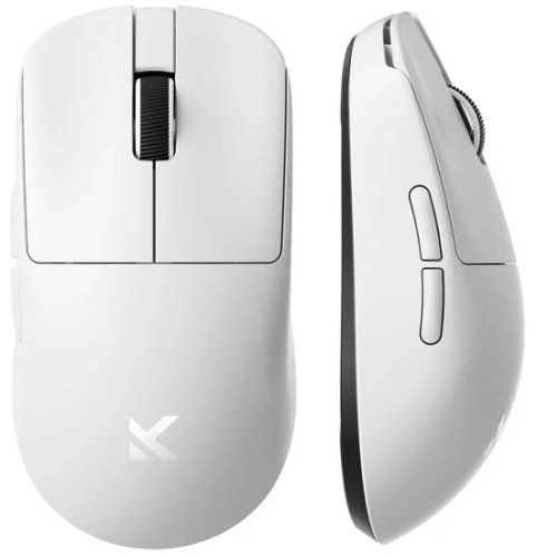 Mchose L7 Pro Wireless Mouse  | 2.4GHz, BT | 26000 DPI | White