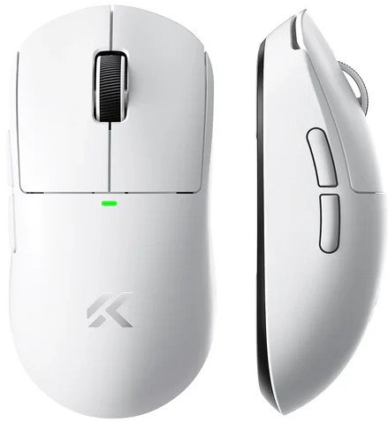 Mchose A5 Ultra V3 Wireless Mouse | 2.4GHz, BT | 500 mAh | White