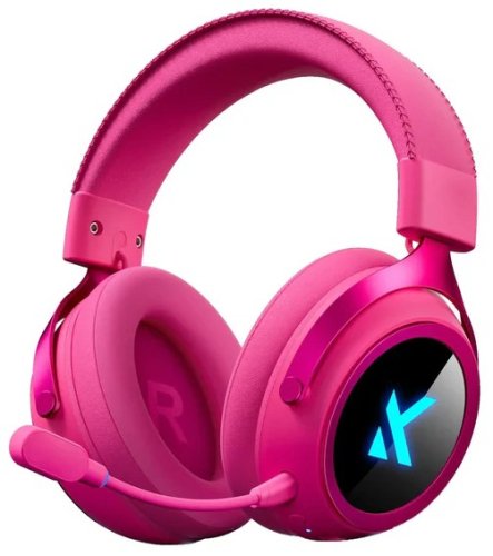Mchose X9 Wireless Earphones | 2.4G, BT, TYPE-C | Rose Red