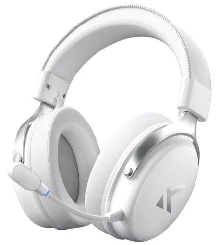 Mchose V9 Pro Wireless Earphones | 2.4G, BT, TYPE-C | Icy White
