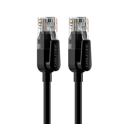 Cabletime Cable Cat6 UTP, 8m, black