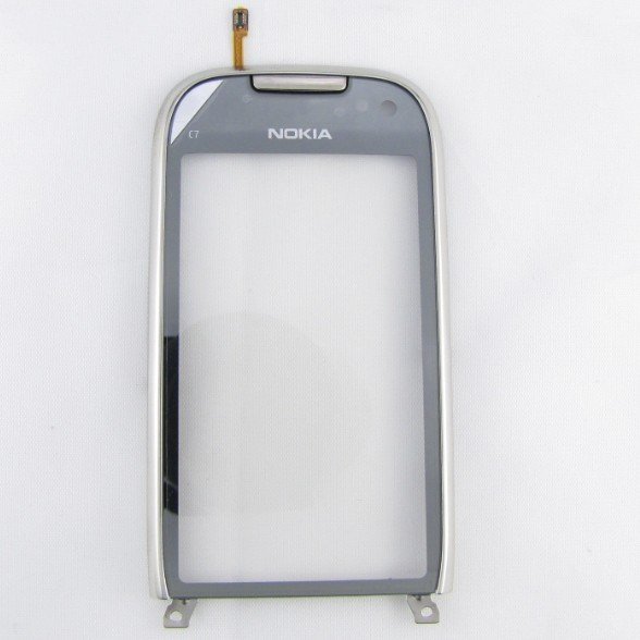 Nokia C7 Touch screen frame skārienjūtīgais ekrāns panels display dispels original
