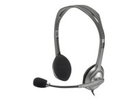 Logitech HEADSET STEREO H111/GREY 981-000593