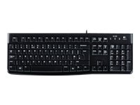 Logitech LOGI K120 Corded Keyboard black US