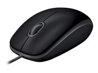 Logitech LOGI B110 Silent - BLACK - EMEA - OEM