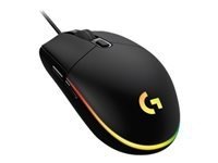 Logitech MOUSE USB OPTICAL G203/WHITE 910-005797