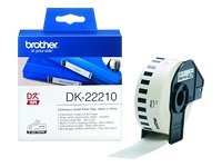 Brother Continuos Paper Black/White 29mm