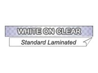 Brother TZE135 12mm WHITE ON CLEAR