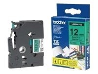 Brother TZE731 tape black/green 12mm 8m