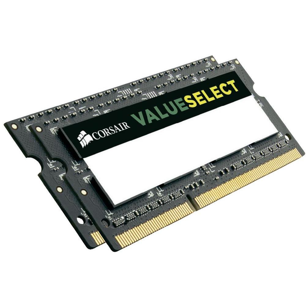 Corsair 16GB Kit SO-DIMM DDR3 PC3-10600 CL9 (CMSO16GX3M2A1333C9)