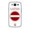 Samsung i9300 Galaxy S3 III back case LATVIA vāciņš maks