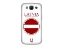 Samsung i9300 Galaxy S3 III back case LATVIA vāciņš maks