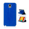 Samsung N9005 Galaxy Note 3 Vintage Design Leather Wallet Case Stand Cover Dark Blue maks