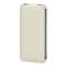 Apple iPhone 5/5S Hama Leather Flip Cover Case White maks