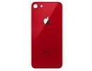 iPhone 8 Aizmugurējais stikla panelis (Sarkans)