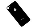 iPhone 8 Aizmugurējais stikla panelis (Melns)