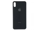 iPhone X Aizmugurējais stikla panelis (Melns)