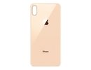 iPhone Xs Max Aizmugurējais stikla panelis (Zelta)