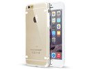 Apple iPhone 6/6S Glow Rubber Gel Ultra Thin Clear Case Cover White maks